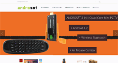 Desktop Screenshot of androset.com