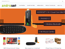 Tablet Screenshot of androset.com